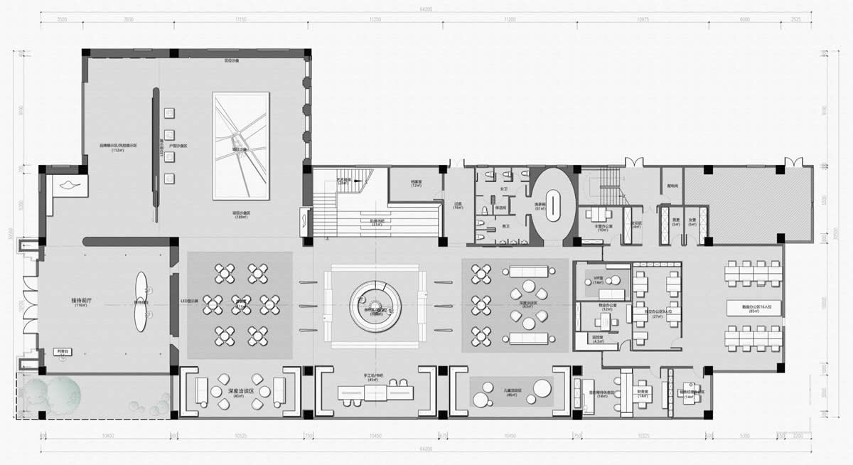 20年工裝經(jīng)驗(yàn)，安徽半山裝飾值得信賴，專業(yè)蕪湖辦公樓、廠房裝修！(圖3)