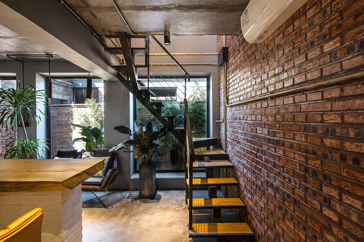 Loft工業(yè)風(fēng)聯(lián)排獨棟民宿裝修設(shè)計(圖2) Loft工業(yè)風(fēng)聯(lián)排獨棟民宿裝修設(shè)計(圖2)