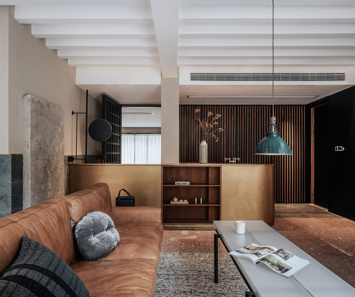 上海特色民宿老房內(nèi)部改造裝修(圖3)