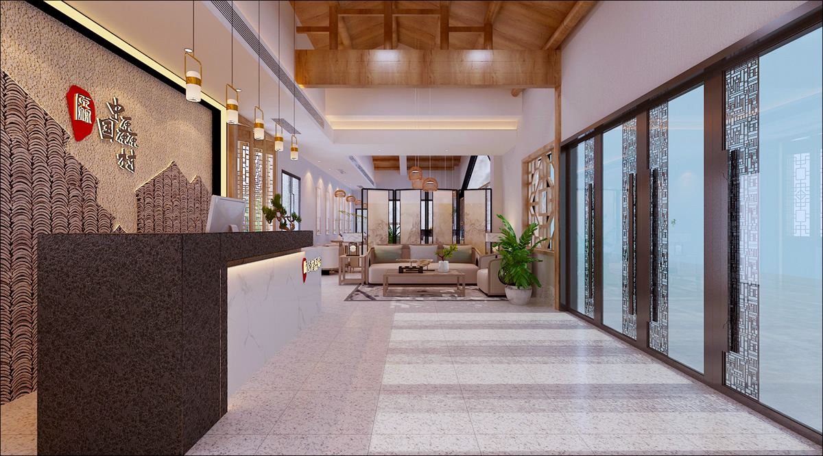 厵村民宿CG02接待大廳裝修(圖4) 厵村民宿CG02接待大廳裝修(圖4)