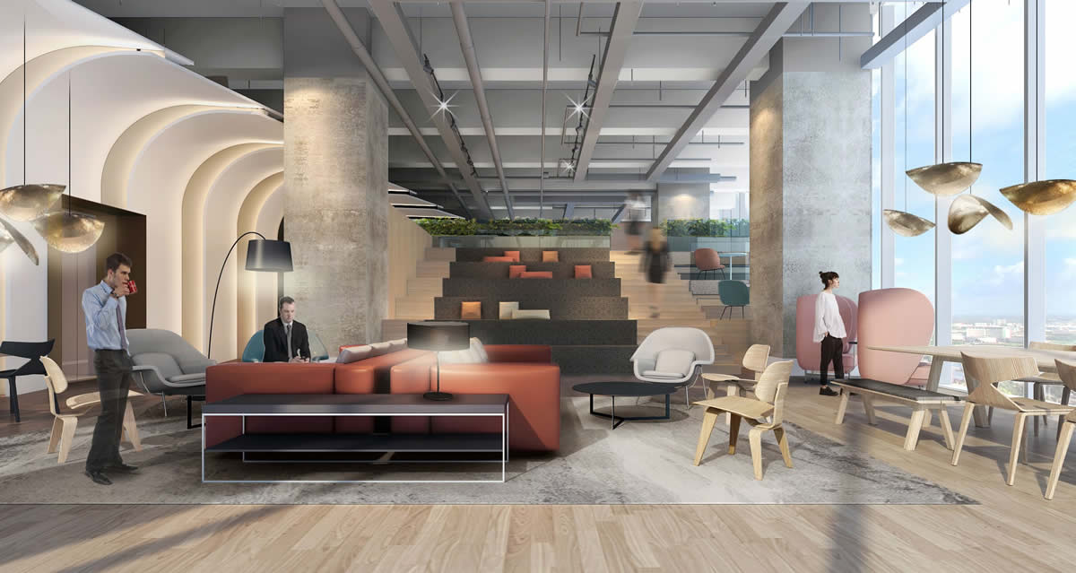 中天科技7000平辦公樓裝修設(shè)計項目(圖5) 中天科技7000平辦公樓裝修設(shè)計項目(圖5)