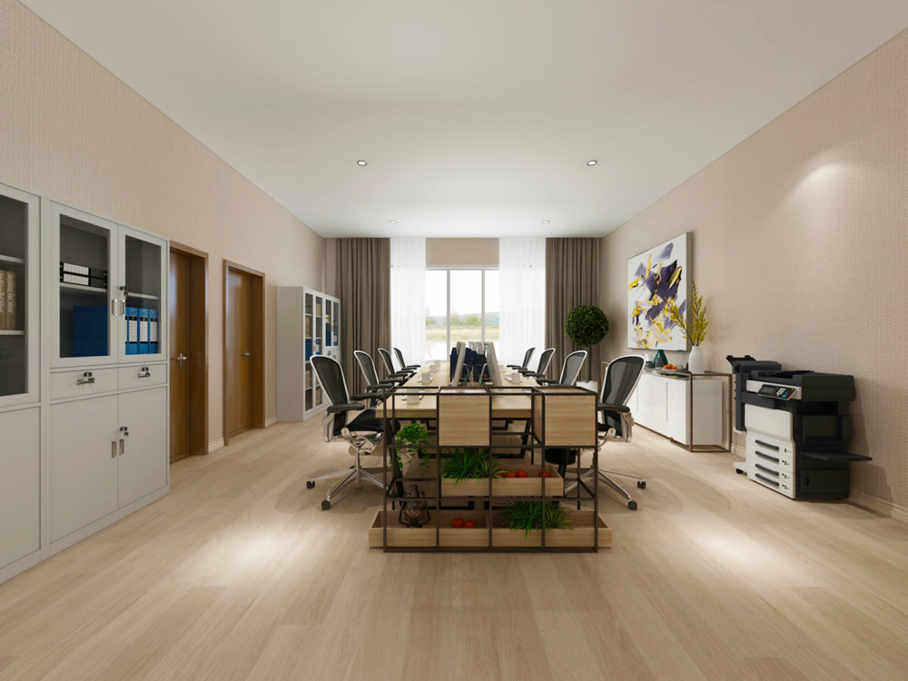 安徽納圖電力2200平方辦公樓裝修項(xiàng)目(圖3)