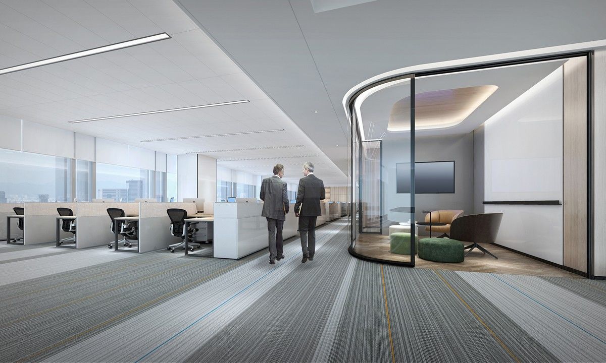 祥源廣場(chǎng)1000平方現(xiàn)代簡(jiǎn)約風(fēng)辦公室裝修設(shè)計(jì)項(xiàng)目(圖2) 祥源廣場(chǎng)1000平方現(xiàn)代簡(jiǎn)約風(fēng)辦公室裝修設(shè)計(jì)項(xiàng)目(圖2)