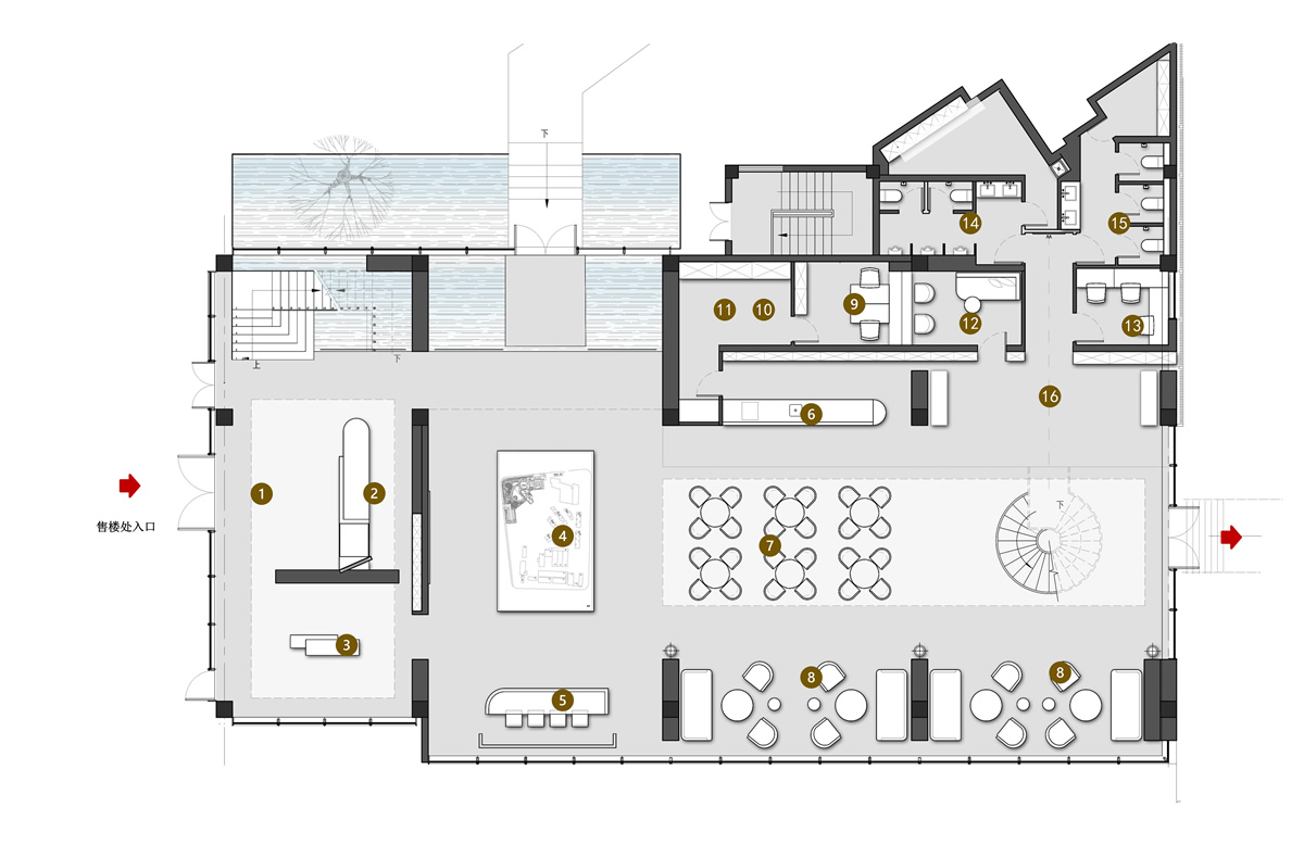 寧國·中梁翡翠天樾售樓部現(xiàn)代風(fēng)格裝飾裝修工程(圖1) 寧國·中梁翡翠天樾售樓部現(xiàn)代風(fēng)格裝飾裝修工程(圖1)