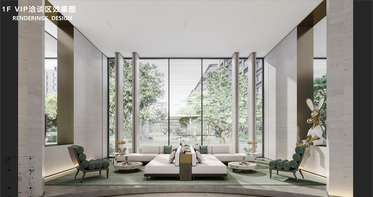 合肥·茂灣售樓部現(xiàn)代混搭風格裝飾裝修工程(圖3) 合肥·茂灣售樓部現(xiàn)代混搭風格裝飾裝修工程(圖3)