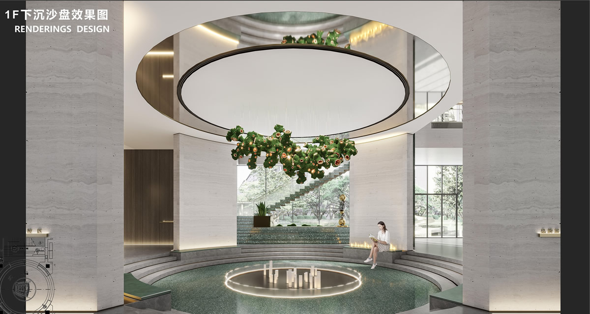 合肥·茂灣售樓部現(xiàn)代混搭風格裝飾裝修工程(圖4) 合肥·茂灣售樓部現(xiàn)代混搭風格裝飾裝修工程(圖4)