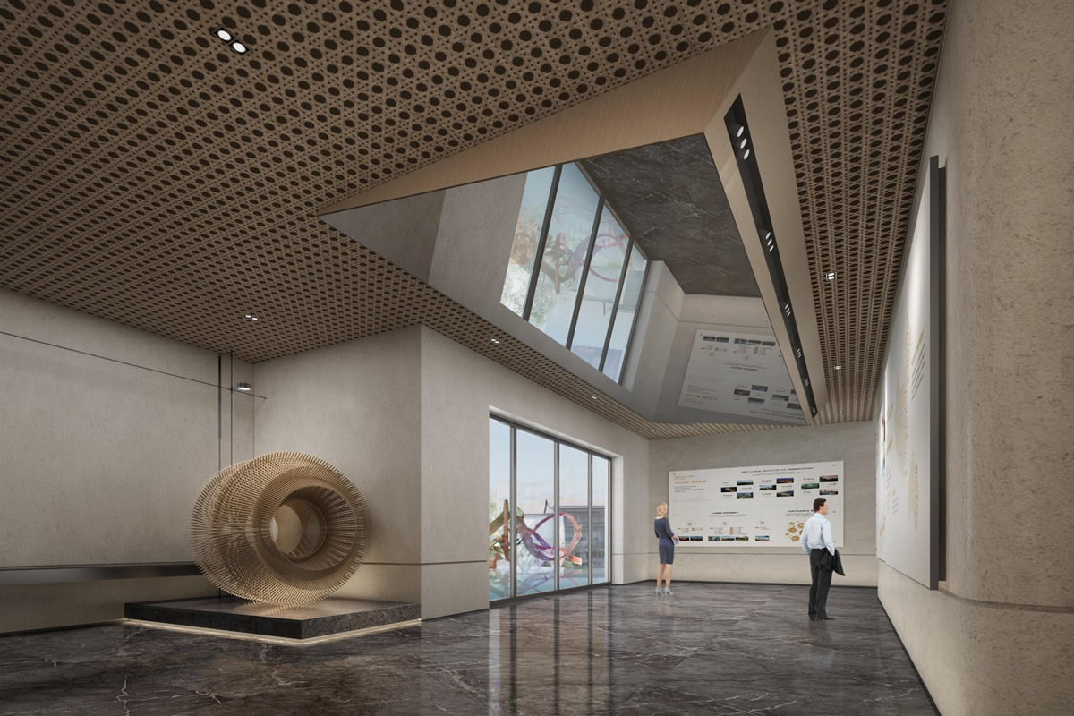 含山.錦繡華城售樓部新中式裝飾裝修工程(圖4) 含山.錦繡華城售樓部新中式裝飾裝修工程(圖4)