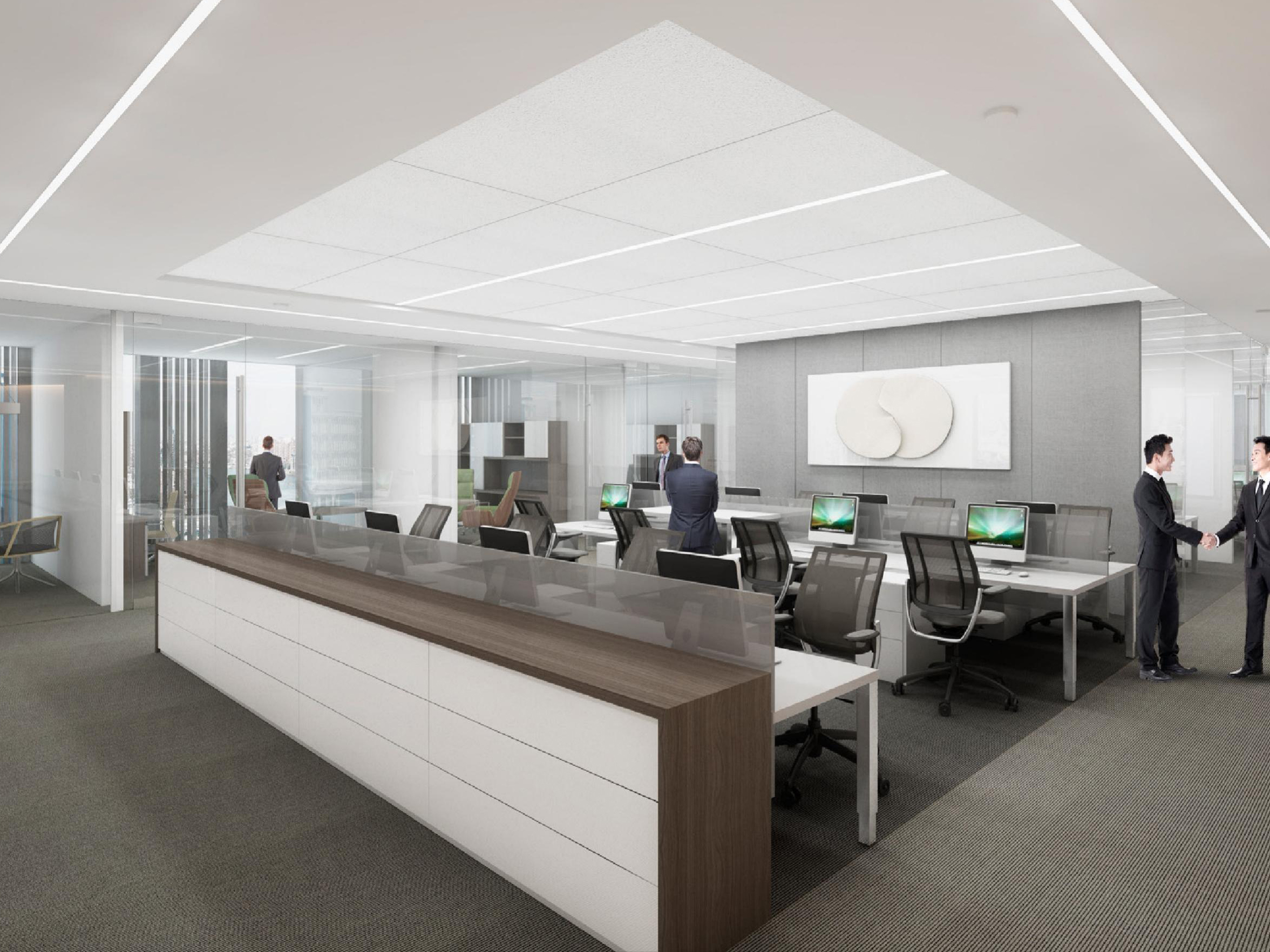 淮北銀行3000平方現(xiàn)代簡約風辦公樓裝修項目(圖2) 2.jpg