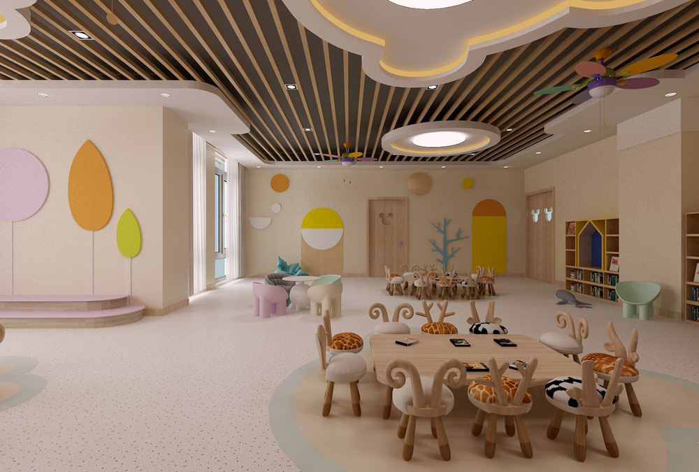 皖新文化廣場2300平方 幼兒園裝修設(shè)計(圖11)